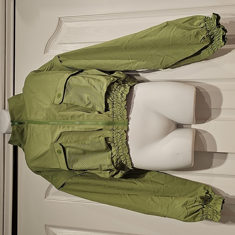 SPIRITUAL GANGSTER BRIDGETTE HYBRID ZIP VEST JACKET Sz L NWT MSRP $128 - Picture 4 of 9